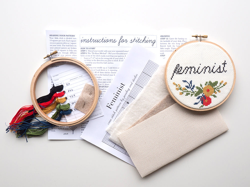 Online] Beginner's Embroidery Class – Assembly: gather + create