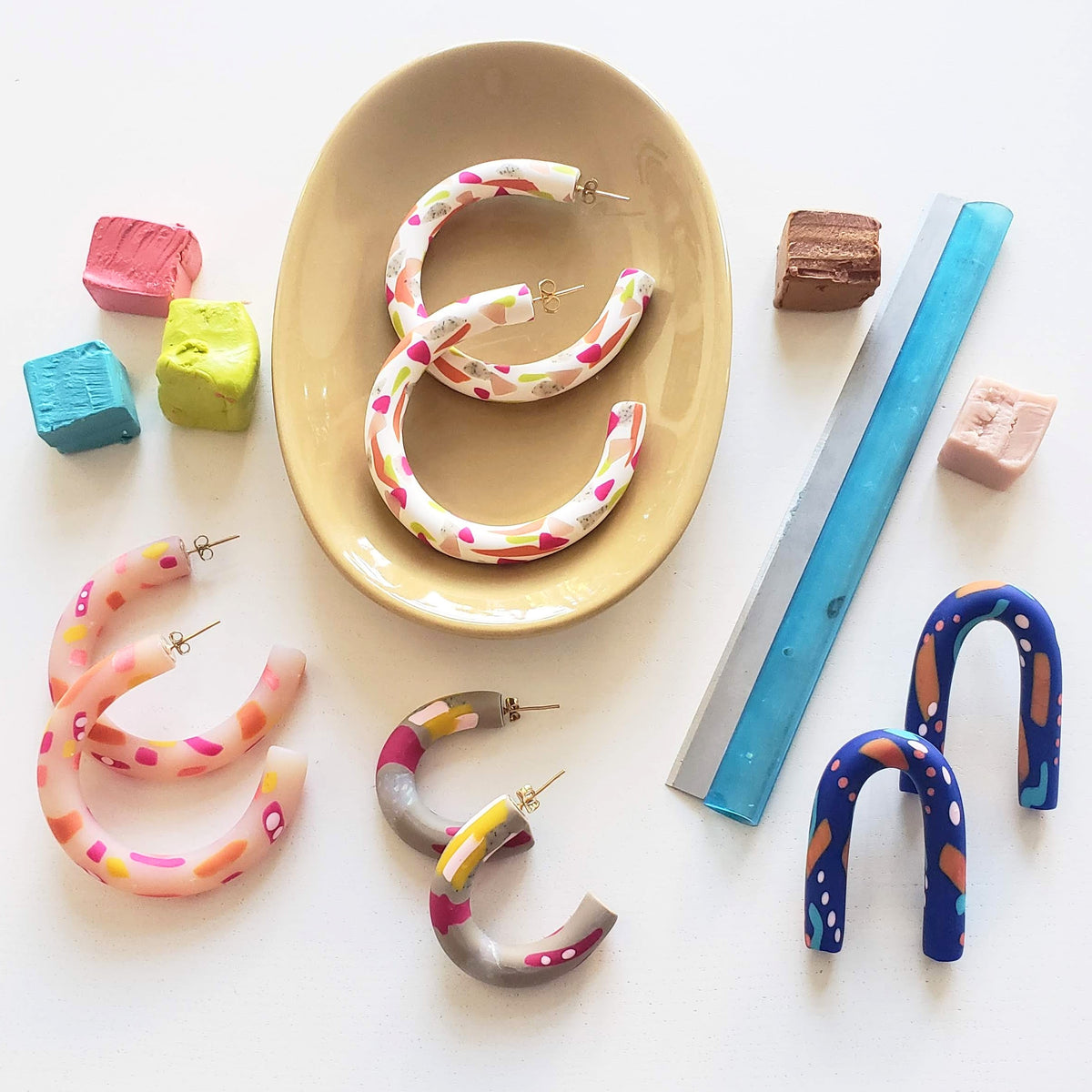 Virtual Polymer Clay Jewelry (Kit Included) - Team Building Activity