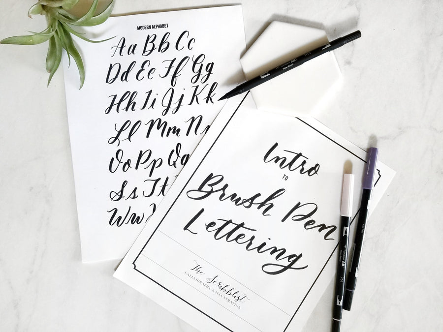 Creative Alliance  Can You Brush It? Introduction to Modern Pen Calligraphy