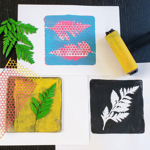 [Online] Nature Gel Printing Class – Assembly: gather + create