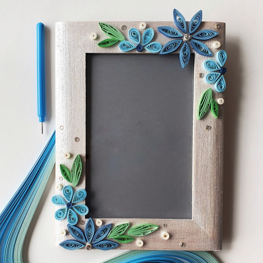 How to make a Paper Quilled Photo Frame —
